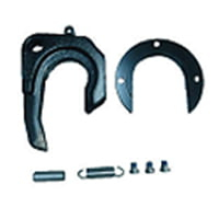 KIT QUINTA RODA JOST 2'' PARA 3.1/2'' CONVERSAO, COM 3 FUROS 3 PARAFUSOS 1 PINO 