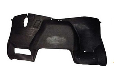 TAPETE DIANTEIRO PRETO COM ESPUMA FORD CARGO 814 815 1215 1415 1419 1422 1519 16