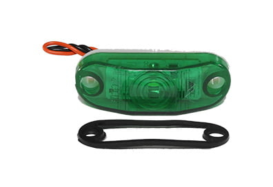LANTERNA DELIMITADORA VERDE LED RUBI COM RABICHO (AF8002VD)