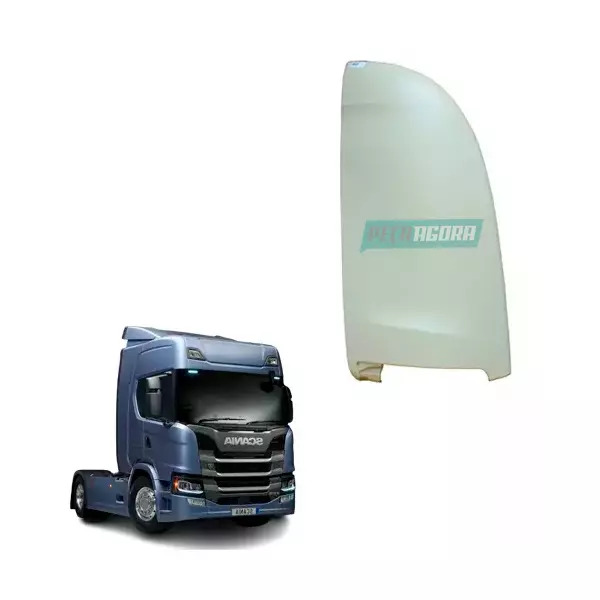 DEFLETOR LATERAL COLUNA ESQUERDO SCANIA SERIE 5 E 6 CABINES G R (2055973.)