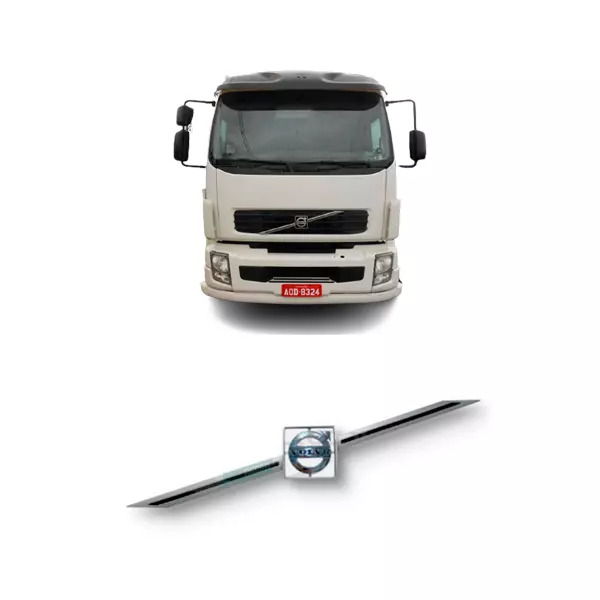 EMBLEMA VOLVO TRANSVERSAL VOLVO VM ATE 2012 TRANSVERSAL - LOGO CROMADO (85108999