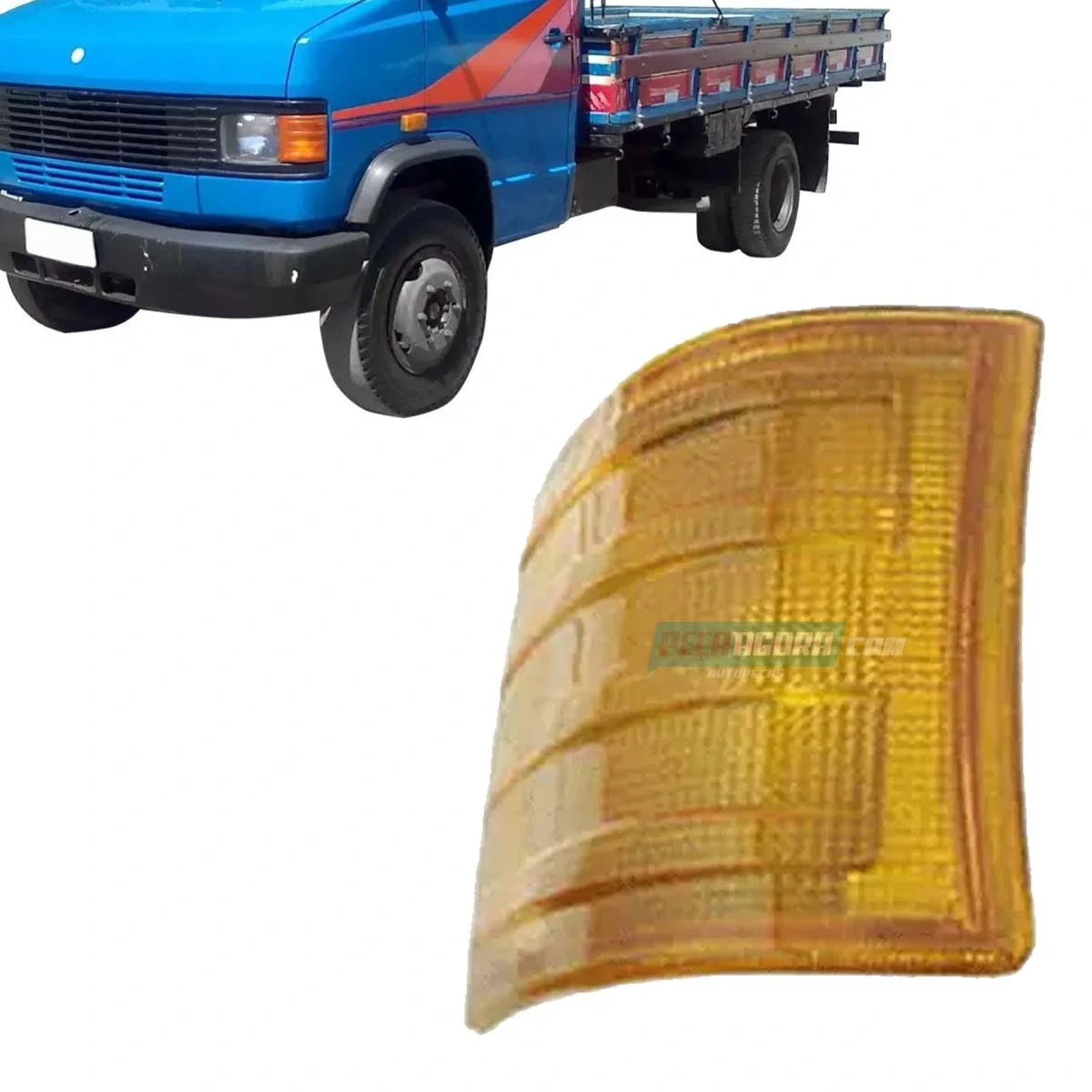 LANTERNA SETA PISCA MB 709 710 912 AMARELA - ESQUERDO (6888207021-J1015)