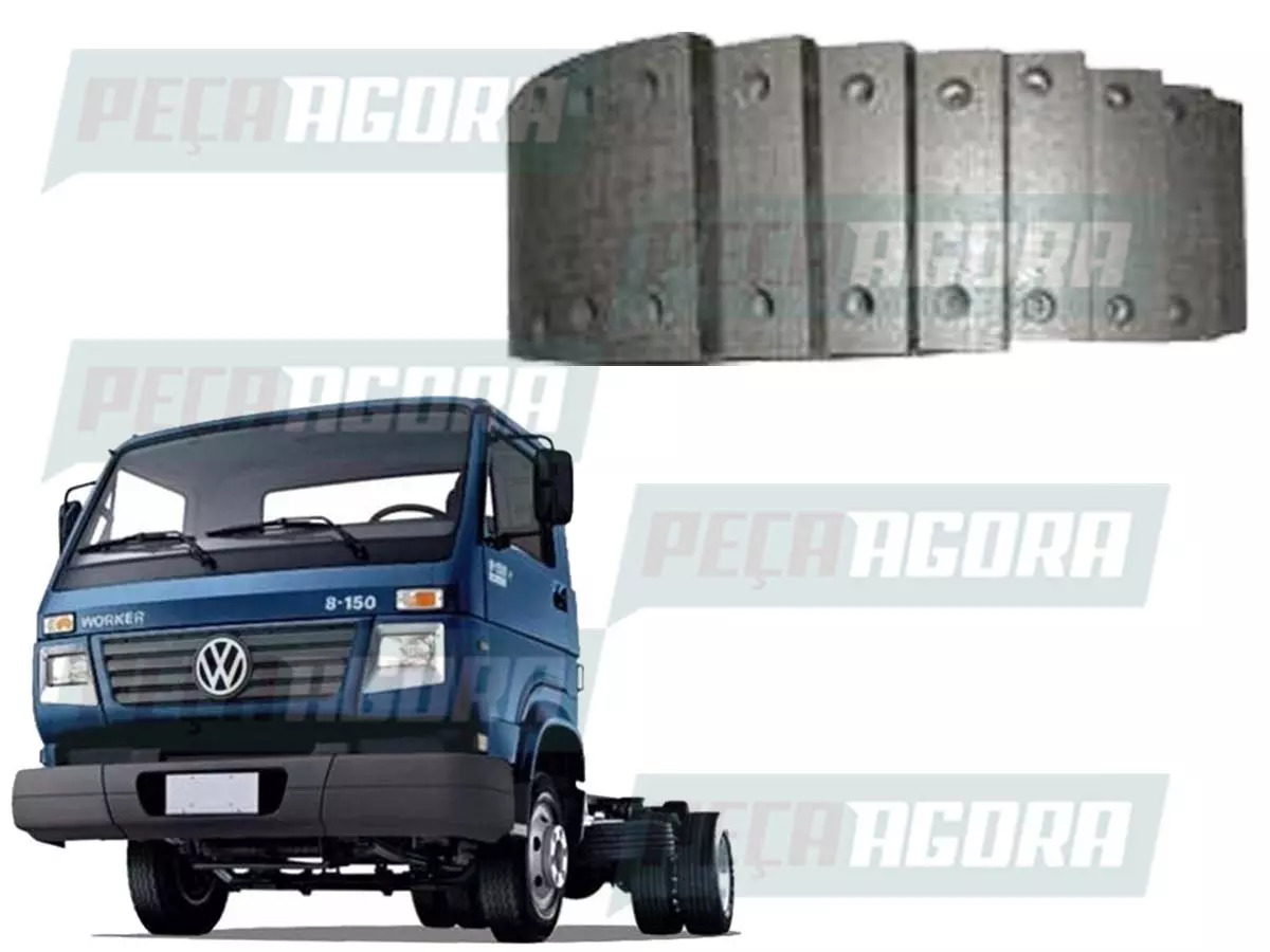 PAR JOGO DE LONA TRASEIRA VOLKSWAGEN 8120 8150 AGRALE 8.5 9.2 (2R0698075E/.)