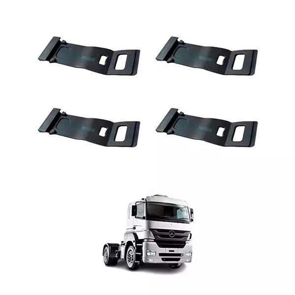 CAIXA 4 PRESILHA FIXACAO PARALAMA MB AXOR 1933 2035 2040 2533 2640 2644 (CX.9415