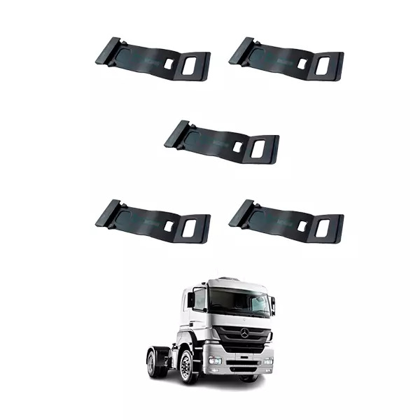 CAIXA 5 PRESILHA FIXACAO PARALAMA MB AXOR 1933 2035 2040 2533 2640 2644 (CX.9415