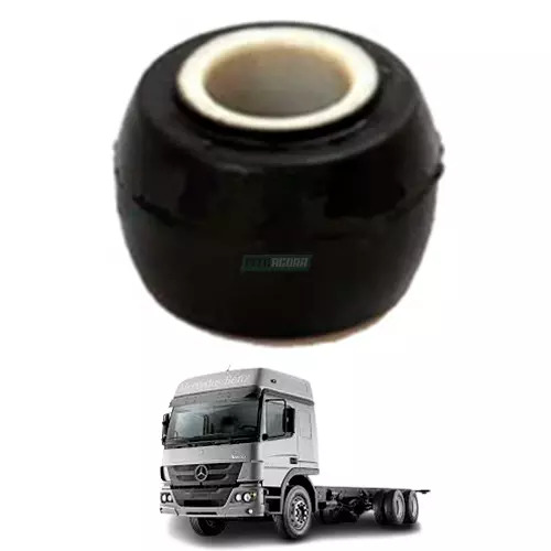 BUCHA BLOQUEIO CABINE 25,5X58,5X42 MB ATEGO VARIOS MODELOS (9703170369)