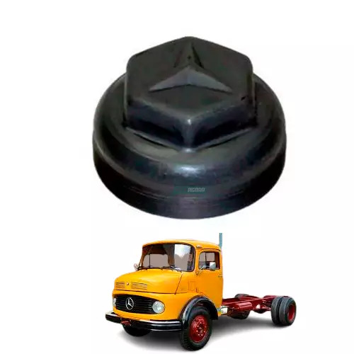 CALOTA GRAXA CUBO DIANTEIRO ESTAMPADA MB L1113 1313 1513 2213 L1620 (3443347025F