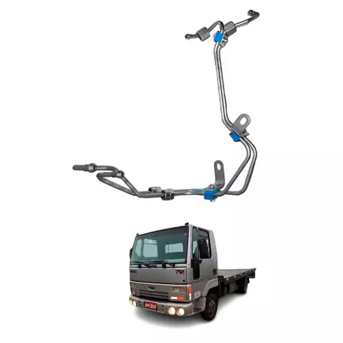 TUBO INJECAO COMBUSTIVEL PRIMEIRO E SEGUNDO CILINDRO MOTOR CUMMINS 4BTAA 3.9 4 C