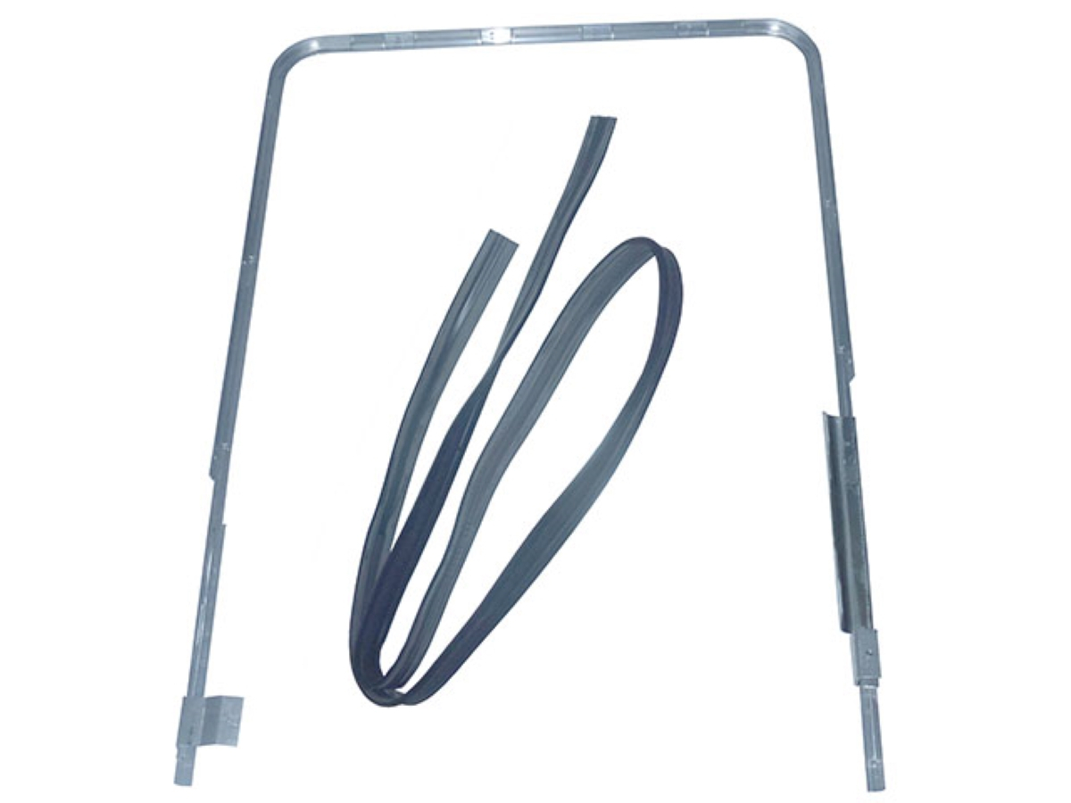 QUADRO PORTA LD COM BORRACHA PARA SCANIA SERIE 4 DIREITO (1885465)