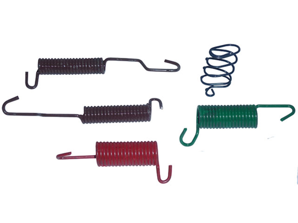 JOGO MOLAS SAPATAS FREIO TRAS.(5 MOLAS) (0004230092-)