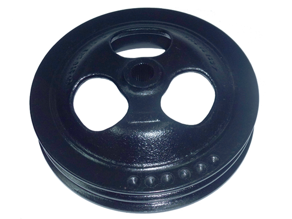 POLIA VENTILADOR 2 CANALETAS ORIGINAL MB O500 1417S 1725 1728 1732 (3762057210.)