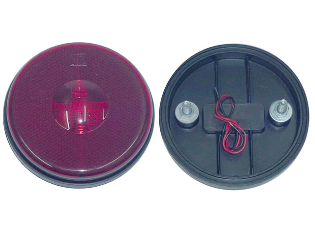 LANTERNA LATERAL LED BIVOLT VERMELHA CARRETA RANDON (210102016.,_|)