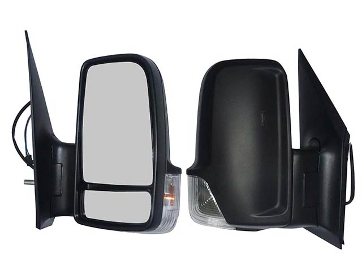 ESPELHO RETROVISOR LD MANUAL BRACO CURTO (9068103193)