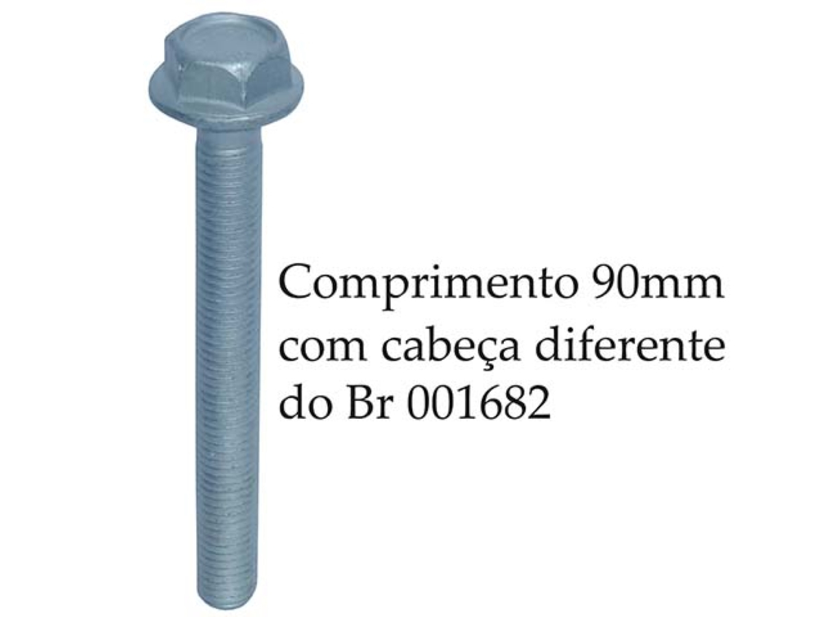 CAIXA 10   PARAFUSO COLETOR ESCAPE 10X1.5X85 10.9 FLANGEADO MB O500 447 457 MERC