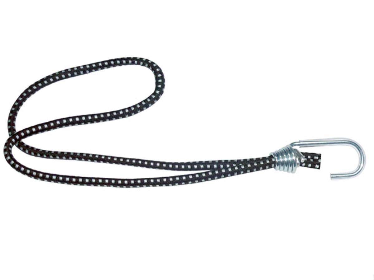 CAIXA 5 CORDA ELASTICA PRETA/BRANCA 35CM PONTEIRA FERRO CARRETA (CX.513494**5)