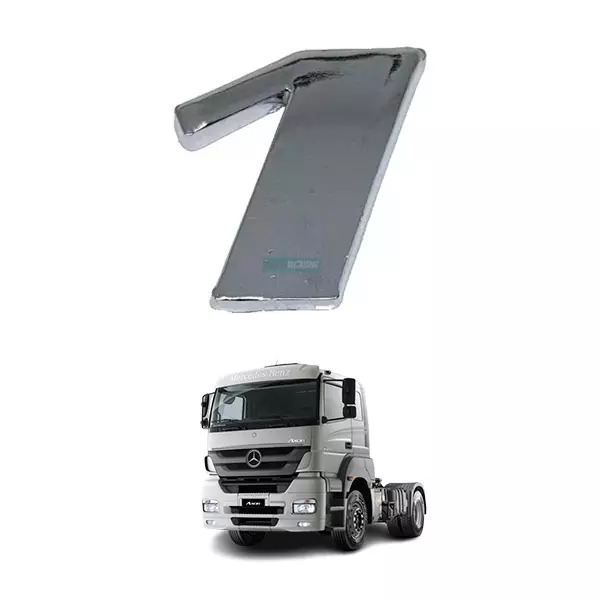 NUMERO 1 CROMADO MB AXOR (9438171214_)