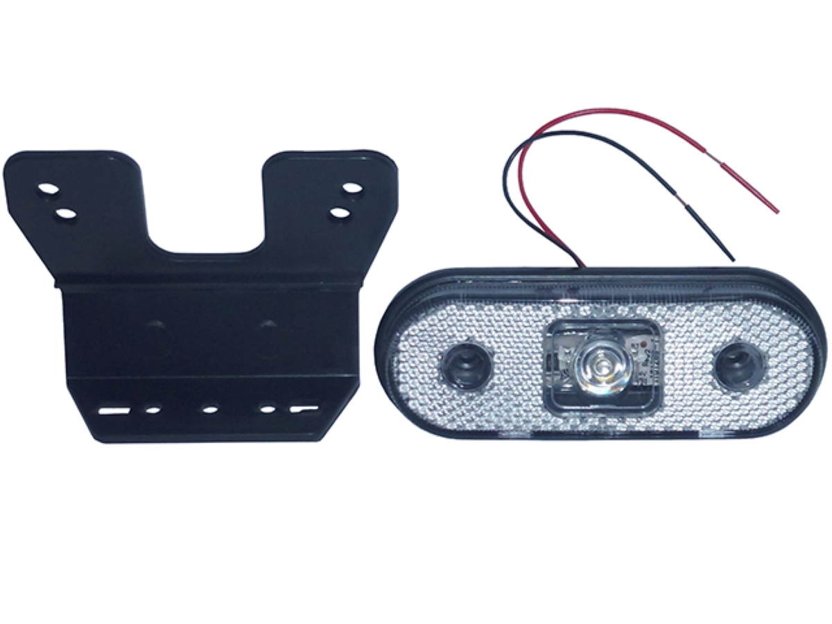 LANTERNA LATERAL FACCHINI COM SUPORTE CRISTAL CARRETA FACCHINI (513786)