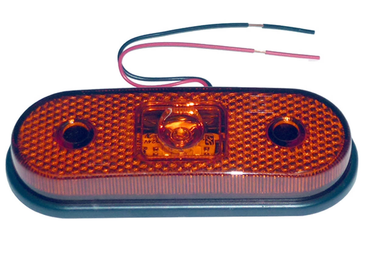 LANTERNA LATERAL FACCHINI SEM SUPORTE AMBAR CARRETA FACCHINI (513690)