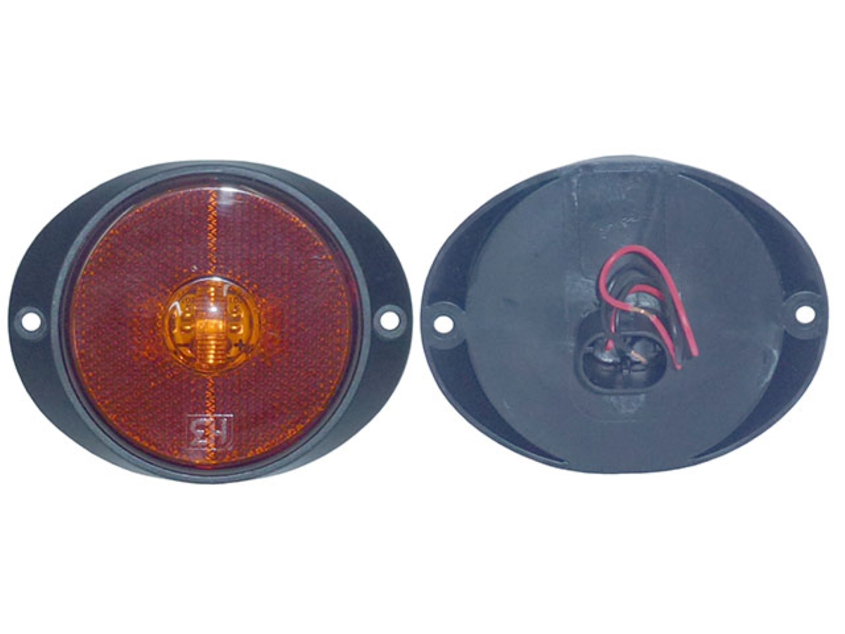 LANTERNA FRONTAL LED BIVOLT COM FIOS AMBAR CARRETA NOVA RANDON (210103269.,_)