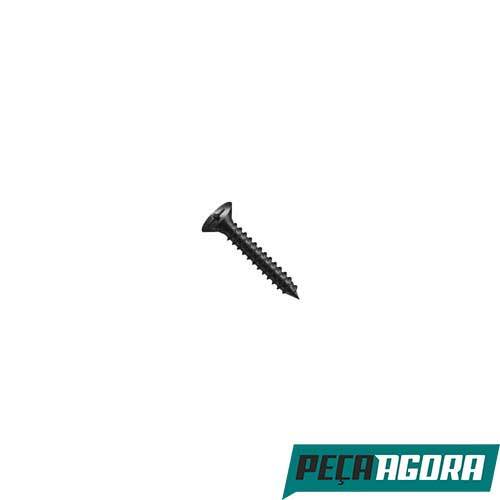 PARAFUSO FENDA C.CAB.CHATA ZINC.PRETO 3,8X22 COM 500 (21950CC)