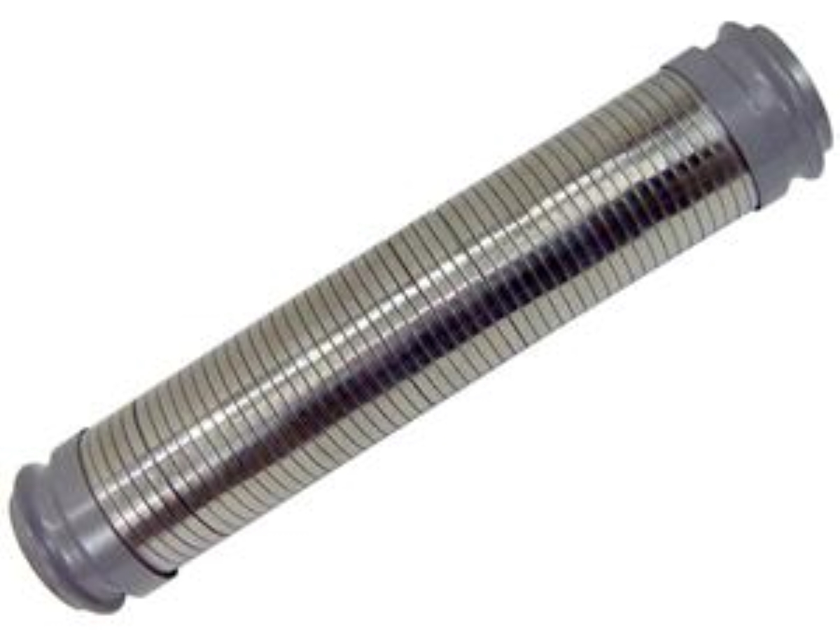 TUBO FLEXIVEL INOX 500MM 3.1/2 POL.COM BOCAL VW CONSTELLATION (2T2253101B].)