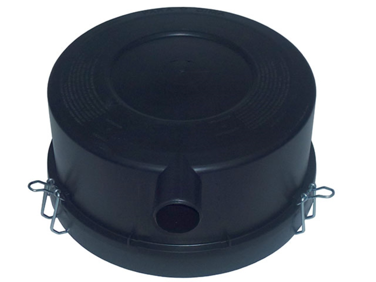 TAMPA COM PRESILHA DO FILTRO DE AR FORD CARGO 1317 1517 1717 ATE 04/04/2011 (2C4