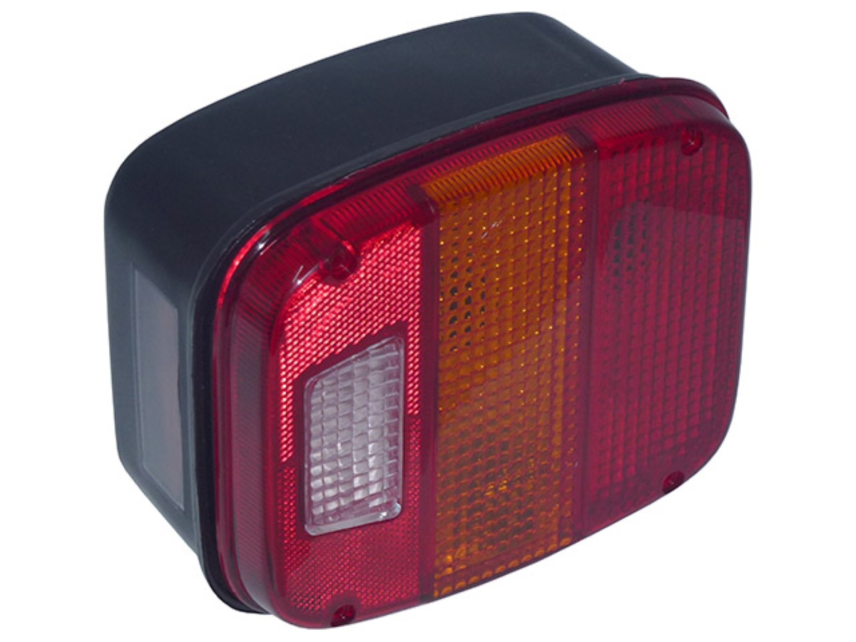 LANTERNA TRASEIRA LE RETANGULAR COM VIGIA VW 11140 14140 12140 24220 24250 35300