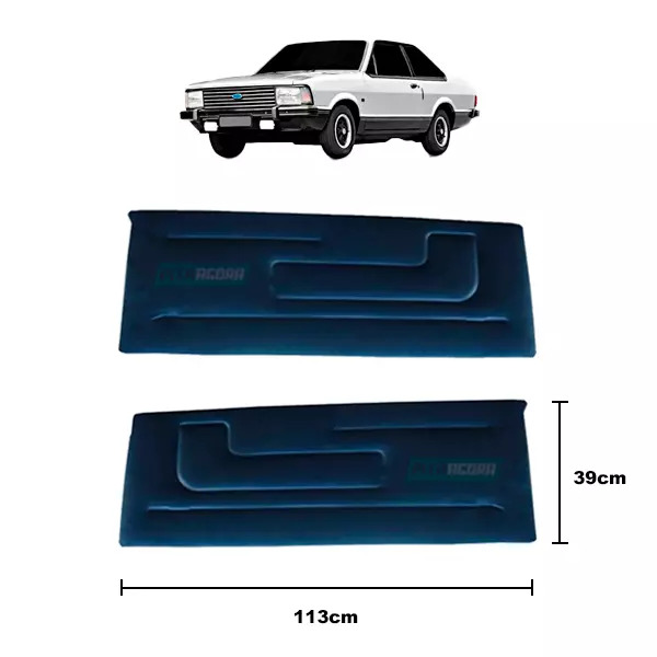 PAR FORRO PORTA CORCEL II BELINA II 78 A 86 2 PORTAS   1,13X39 (M490001)
