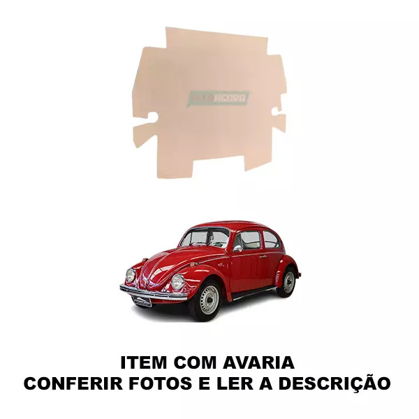 PAPELAO CAPO PORTA MALA VW FUSCA 1975 A 1980 COM AVARIA (M305057-AVA)