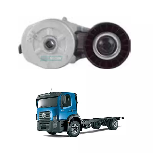 TENSIONADOR ESTICADOR DE CORREIA CUMMINS POLIA LISA 4BT 6BT 6CT VW 13190 15190 3