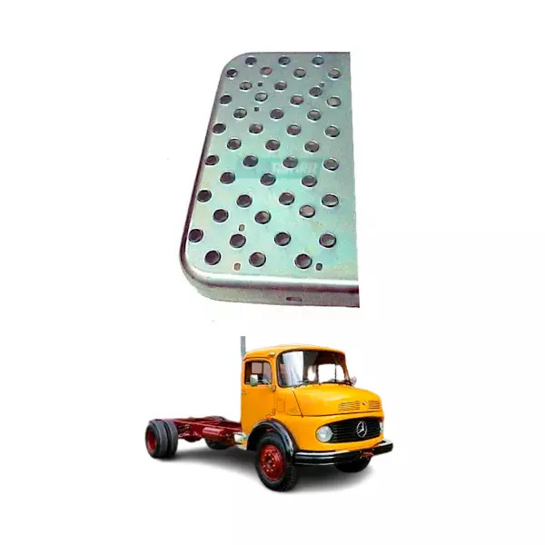 CHAPA ESTRIBO DIREITO ZINCADO MB 1113 1313 1513 2013 2213 (3446660128-FC014140)