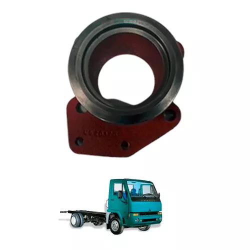 FLANGE SAIDA TURBO AGRALE 6000 7500 8000 8500 9200 MA8 MA9 A8 VW 7110 8120 8130 