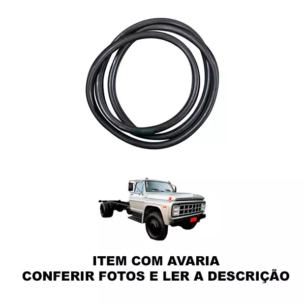 GUARNICAO VIDRO VIGIA COM AVARIA FORD F1000 F4000 F600 F11000 F22000 72 A 92 (84