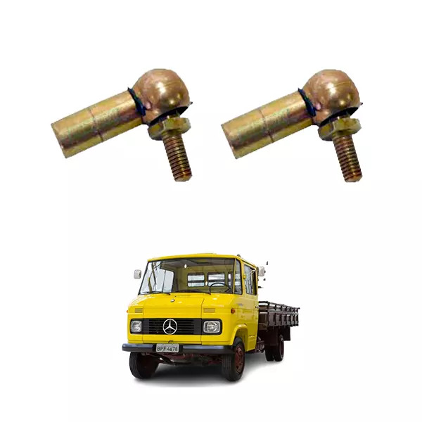 CAIXA 2 TERMINAL EMBREAGEM COMPLETO PINO 10MM ROSCA ESQ MB L 608D 708E (CX.30999