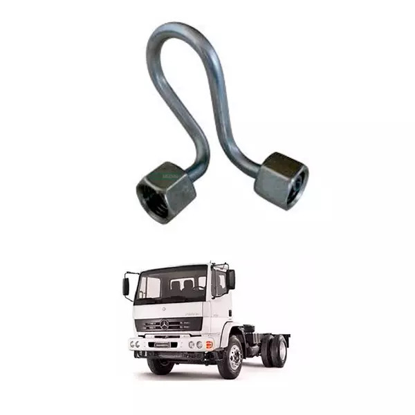 TUBO INJETOR  MOTORES OM904LA OM906LA OM924LA OM926LA MB 712C 914C 1218E 1620E 1