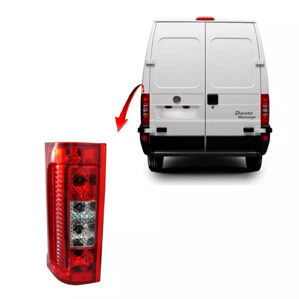 LANTERNA TRASEIRA ESQUERDA FIAT DUCATO 2003... PEUGEOT CITROEN BOXER JUMPER (132