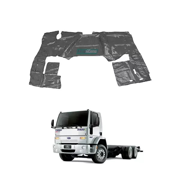 TAPETE VINIL CINZA FORD CARGO 2005 A 2011 SEM CAPO	 (PUES250C)