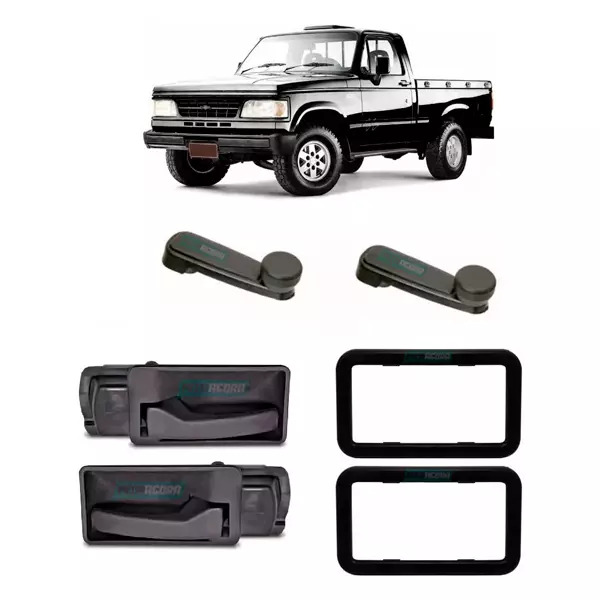 PAR GATILHO MACANETA MANIVELA INTERNA PORTA CHEVROLET A20 C20 D20 BONANZA 1985 A