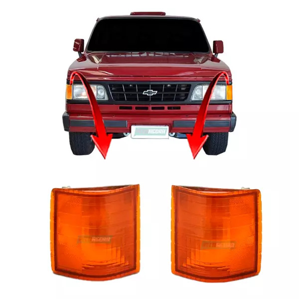 PAR PISCA AMBAR CHEVROLET D20 1986 A 1992 (60541)