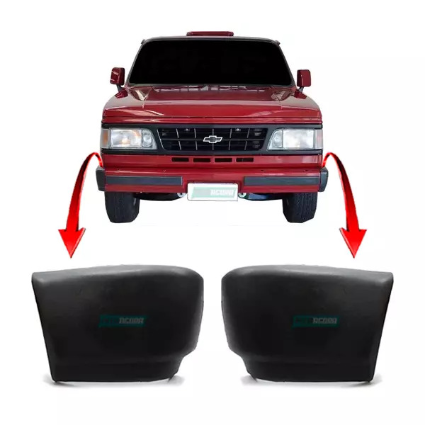 PAR POLAINA PONTEIRA PARACHOQUE DIANTEIRO CHEVROLET D20 TODOS (7014.)