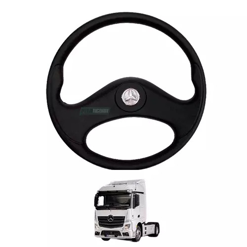 VOLANTE DIRECAO UNIVERSAL COM TAMPA 440MM MB TODOS (6884647101))