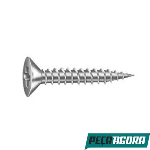 PARAFUSO PHILIPS CABECA CHATA ZINCADO 3,0 X 16 CT C/ 10 (17792CC)