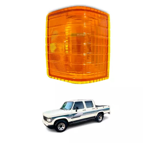 LANTERNA DIANTEIRA AMBAR DIR GM D20 ANO 1981 1982 1983 1984 1985 1986 1987 1988 