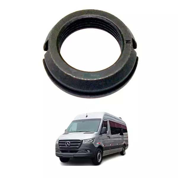 PORCA SEMI EIXO ROSCA ESQUERDO MB SPRINTER CDI (9023570126.)