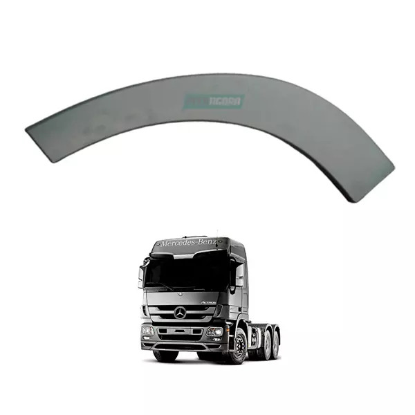 ACABAMENTO PARALAMA ESQUERDO MB ACTROS CABINE BAIXA  (9436660637-9436600937)