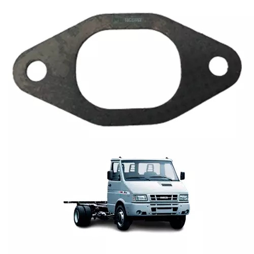 JUNTA COLETOR ESCAPE IVECO DAILY 3510 A 7013 TODAS ATE 2007 (98434020.)