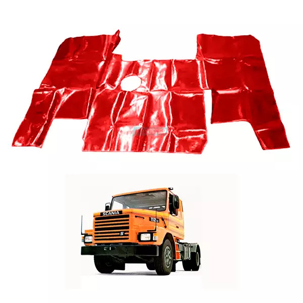TAPETE DE VINIL VERMELHO PARA SCANIA 112 M (PUES405V)