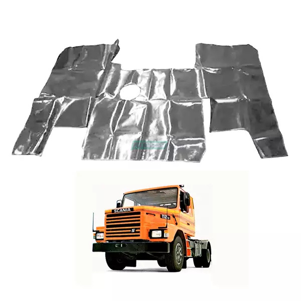 TAPETE DE VINIL CINZA PARA SCANIA 112 M (PUES405C)