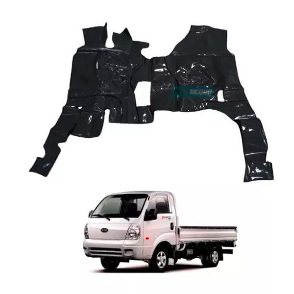 TAPETE VINIL ASSOALHO PRETO KIA BONGO (PUES528P)