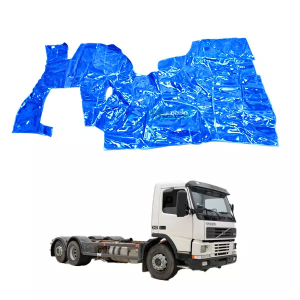 TAPETE DE VENIL CAM V.V FM 12 C/ CAPO (C/G) AZUL (PUES610A)